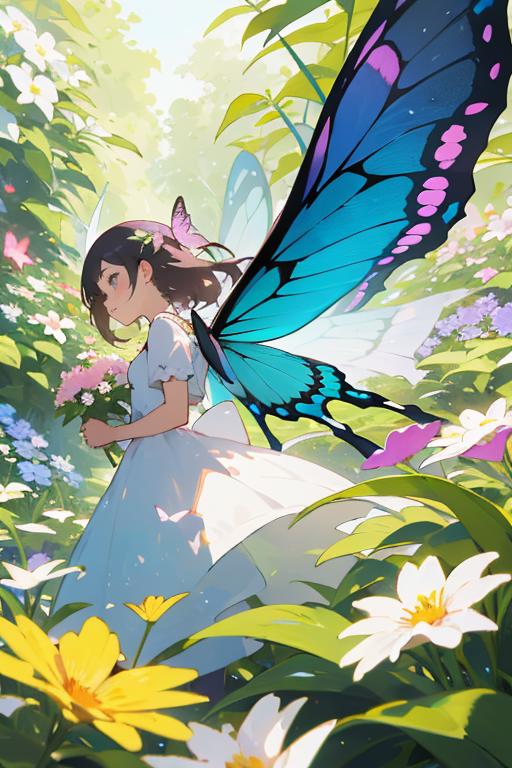 03369-289732068-A girl with butterfly wings, fluttering among blooming flowers in a magical garden._lora_flat2_1.2_,.png